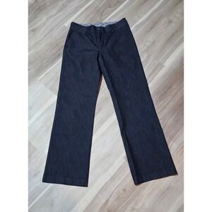 Lee‎ Platinum Label Mid Rise Straight Women's Jeans Dark Blue Denim Stretch